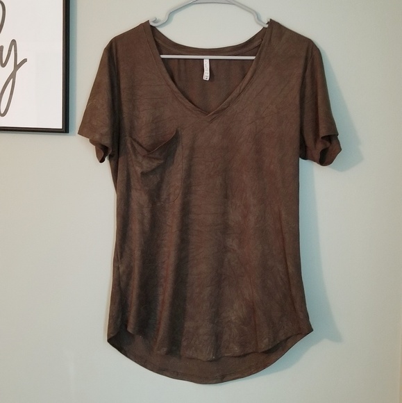 Z Supply Tops - Fatigue green/brown Suede Z Supply Z Supply Tops - Fatigue green/brown Suede Z Supply